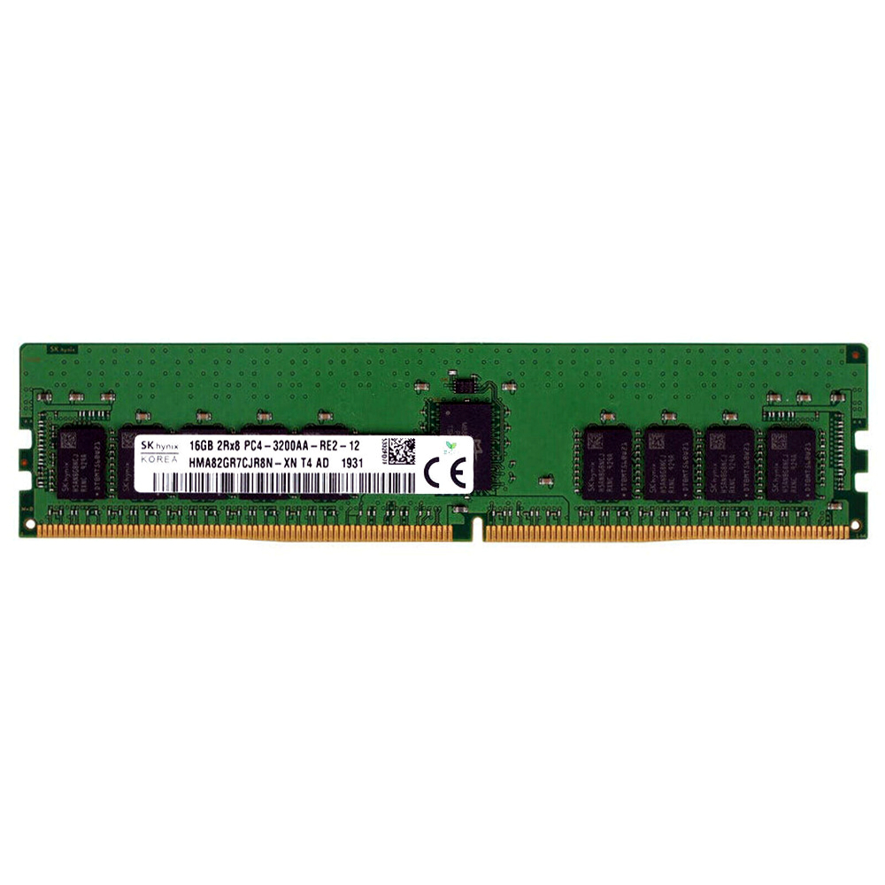 16GB PC4 (DDR4) 3200 MHz 3200AA-R 2Rx8 Memory - Hynix