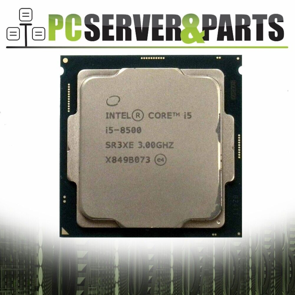1x Intel Core i5-8500 Processor (SR3XE) - 3.00 GHz - 6 cores