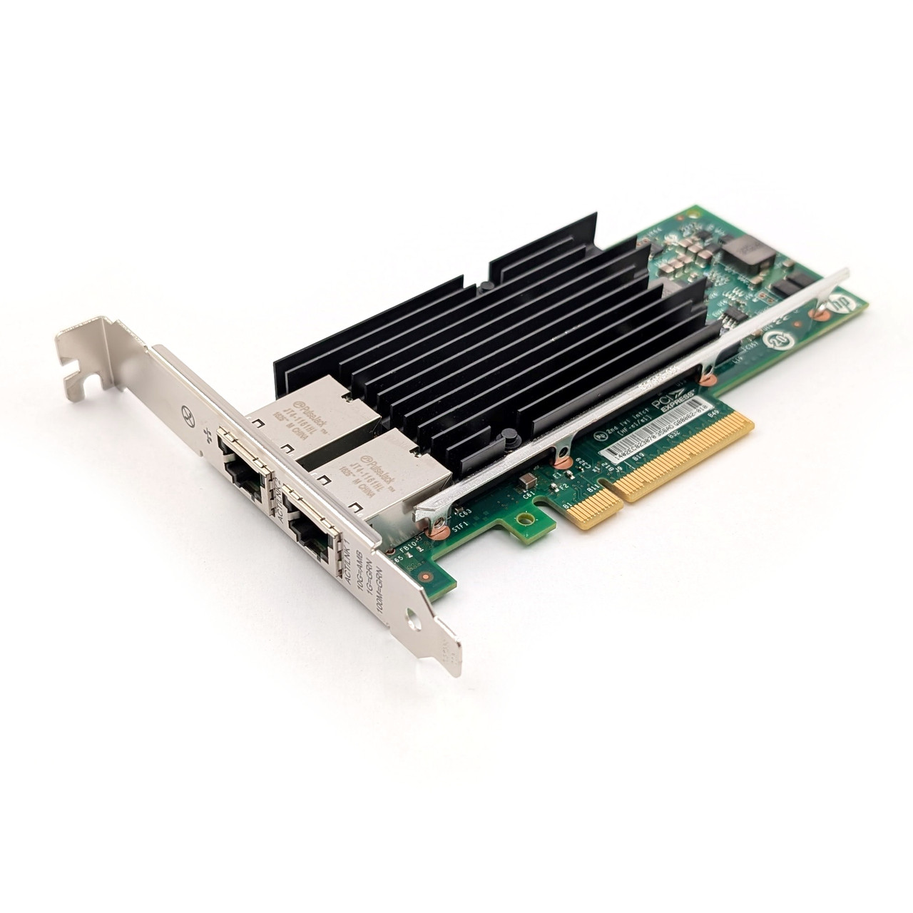 HP 561T Dual Port RJ-45 10GB NIC PCIe x8 Network Card (716589-002