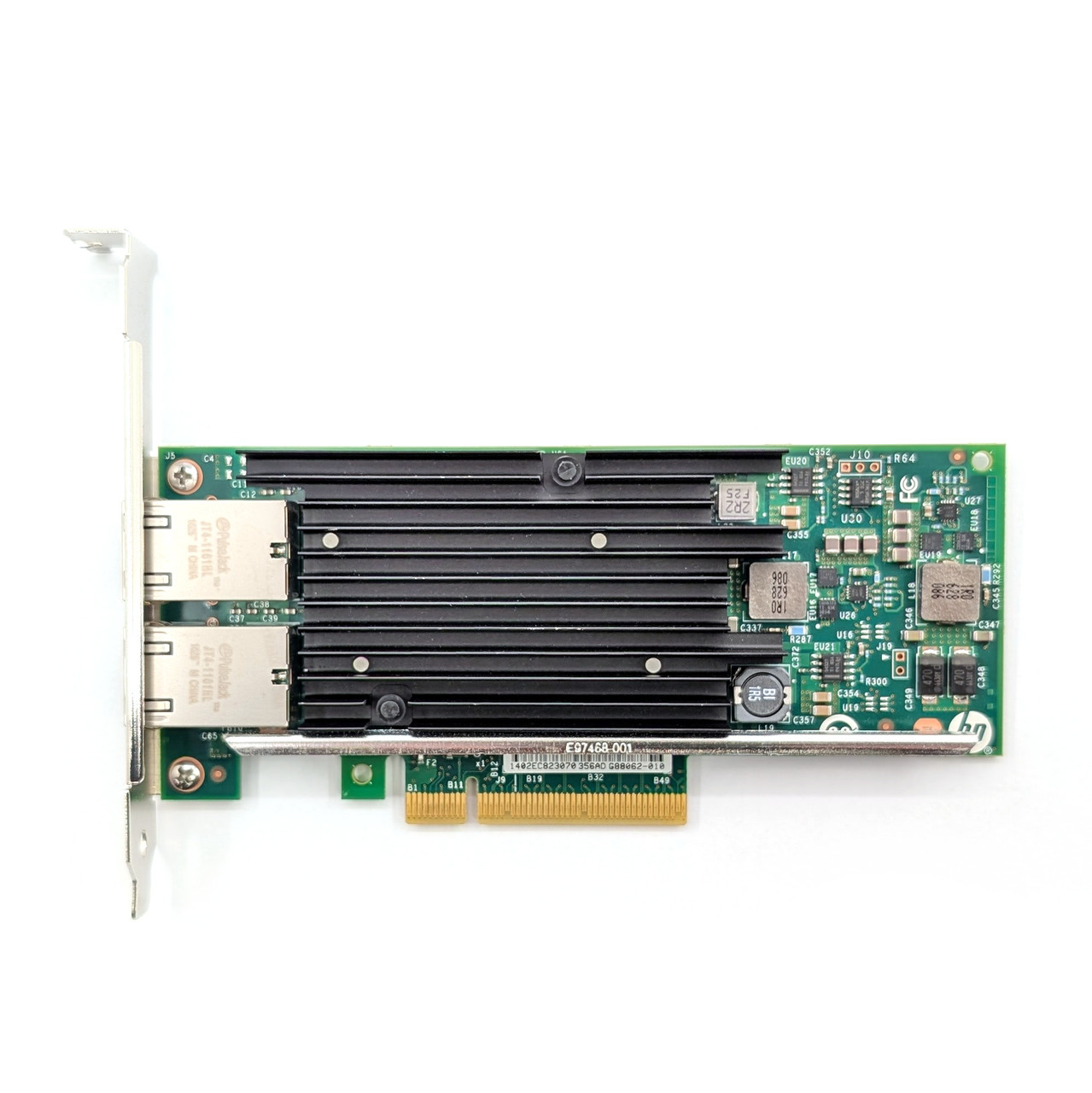 HP 561T Dual Port RJ-45 10GB NIC PCIe x8 Network Card (716589-002