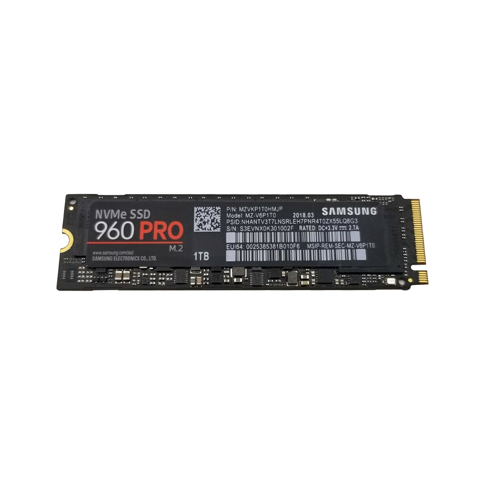内蔵型SSD Samsung 960 PRO NVMe SSD 1TB M.2 Samsung - 960 Pro - 1TB - M.2 2280 NVMe SSD - 6GB/s