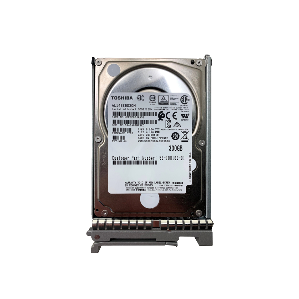 中古】 東芝 300GB SAS 10.000RPM 2 5 5MMMt（Cisco Toshiba - 300GB  