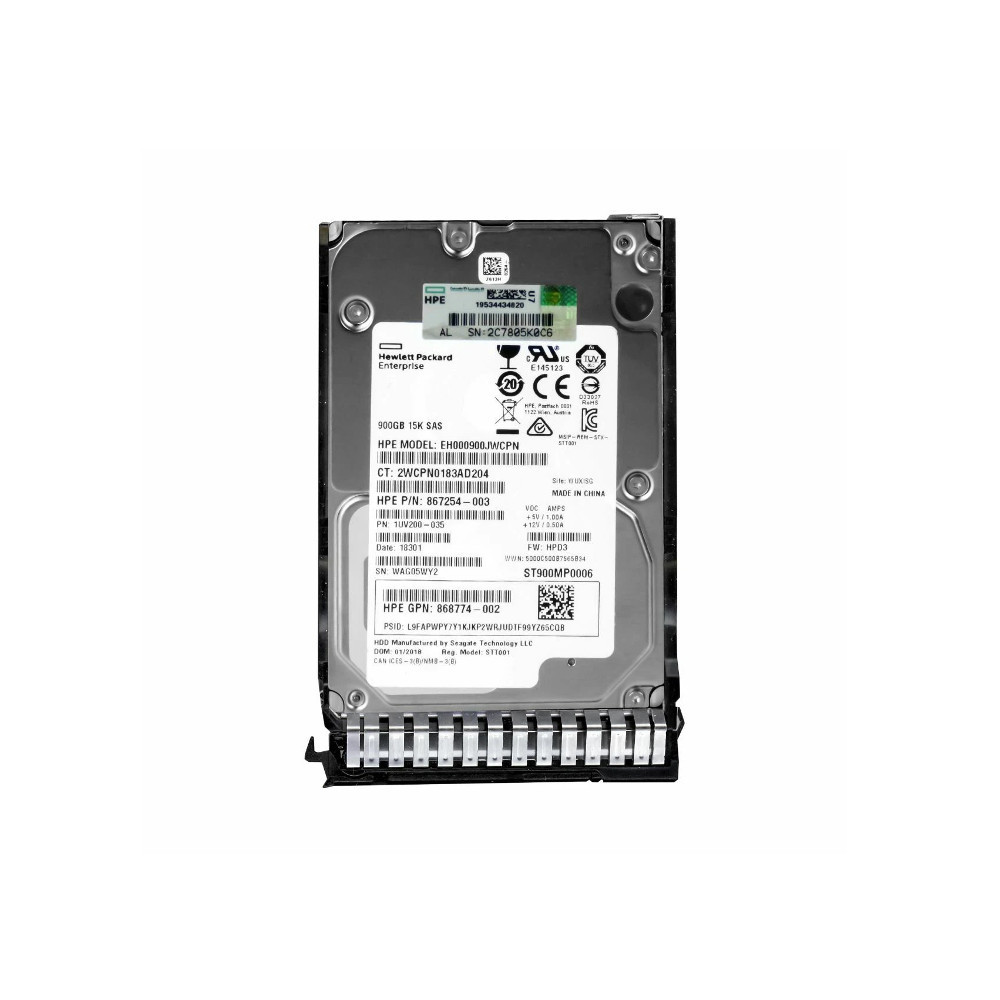 HPE – 900GB 15K SAS 2.5