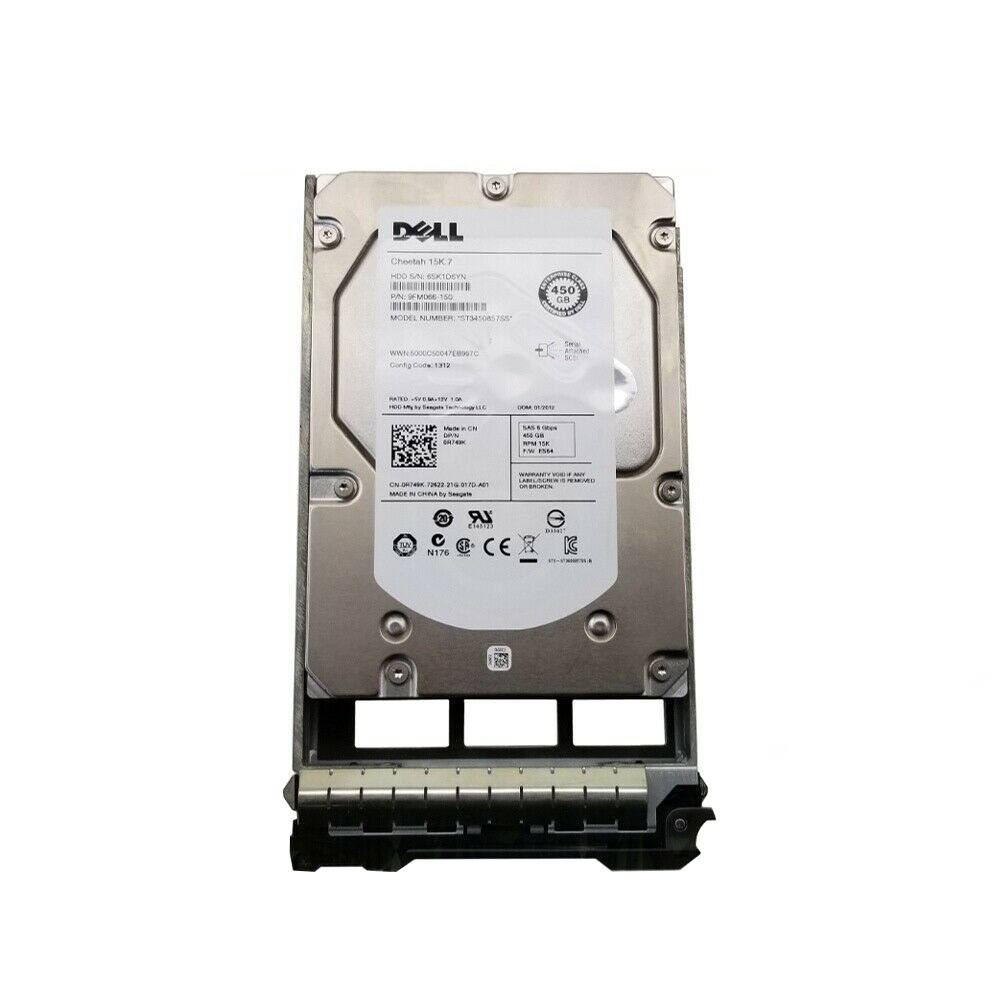 Dell - Cheetah - 450GB - SAS - 15K - 6GB/s - 3.5