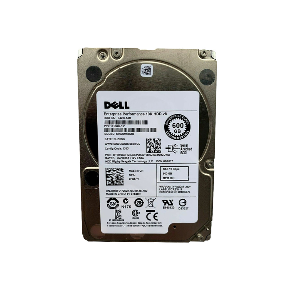 Dell Seagate - Enterprise HDD v8 - 600GB - SAS - 10K