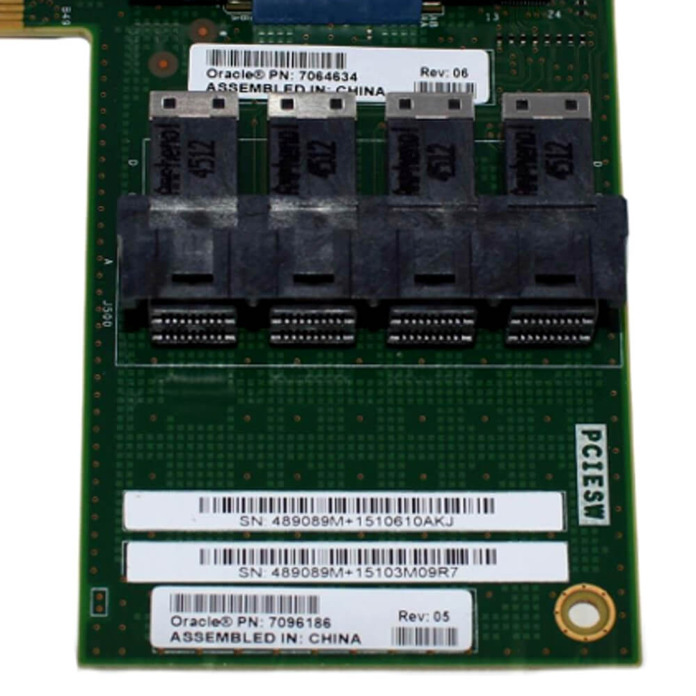 Oracle - 7064634, 7096186 - PCI - Low Profile - 8 Port RAID Card