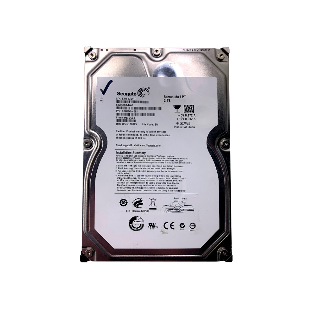 Seagate - 2TB - SATA - 5.9K - 3GB/s - 3.5