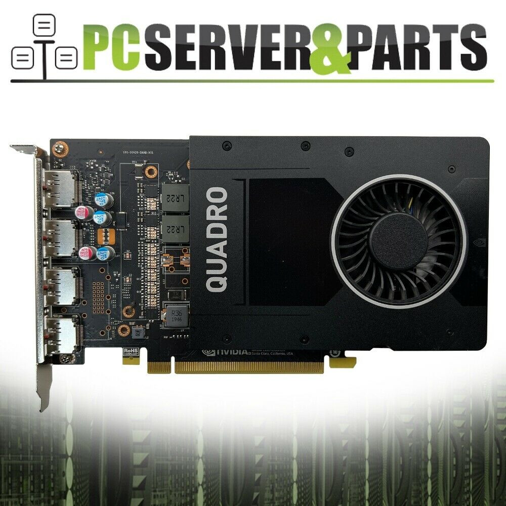 Dell - NVIDIA Quadro P2200 (5GB GDDR5X) Graphics Card - Used