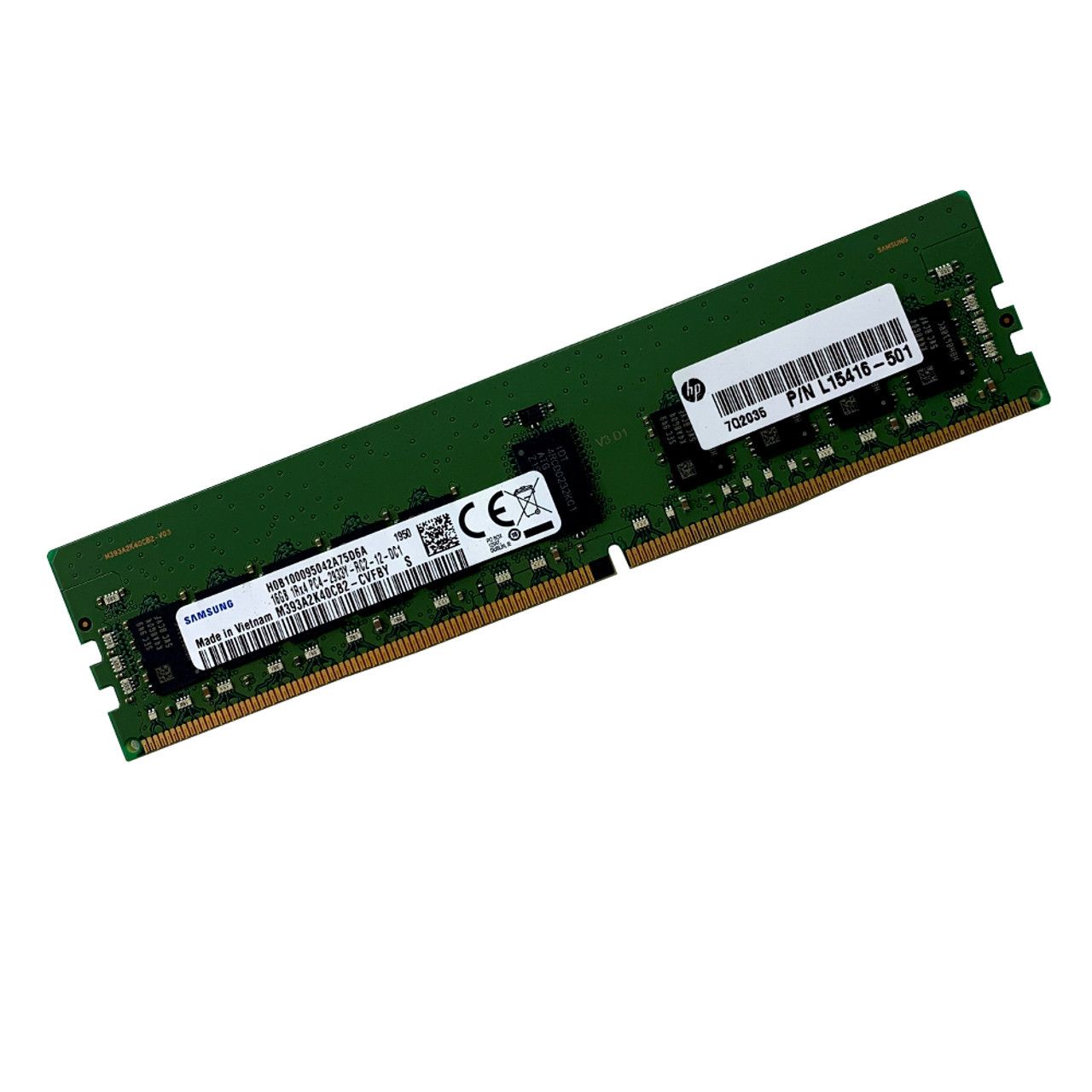 Samsung - 16GB 1Rx4 PC4-2933Y-R - ECC Registered DDR4 Memory