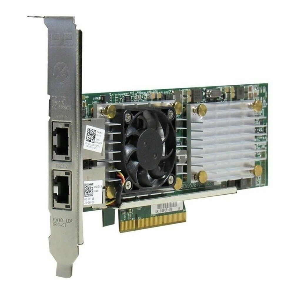 Dell - 57810S - PCIe 2.0 x8 - 2x 10GBps RJ-45 - PCI Card