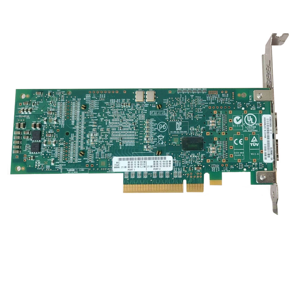 Q-Logic - QLE8362-SR - PCIe - 2x 10GBps SFP+ - PCI Card - Full