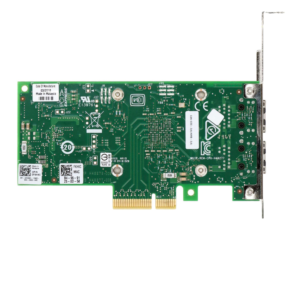 Dell Intel - X550-T2 - Dual Port 10GbE RJ-45 - PCIe Network