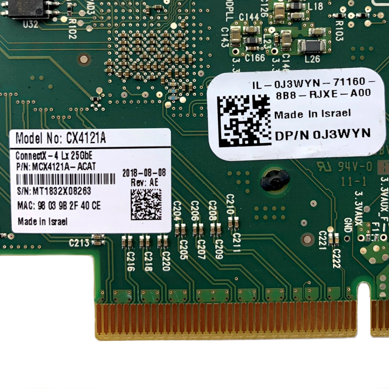Mellanox Technologies - ConnectX-4 Lx - CX4121A - PCIe - 2x 25GBps