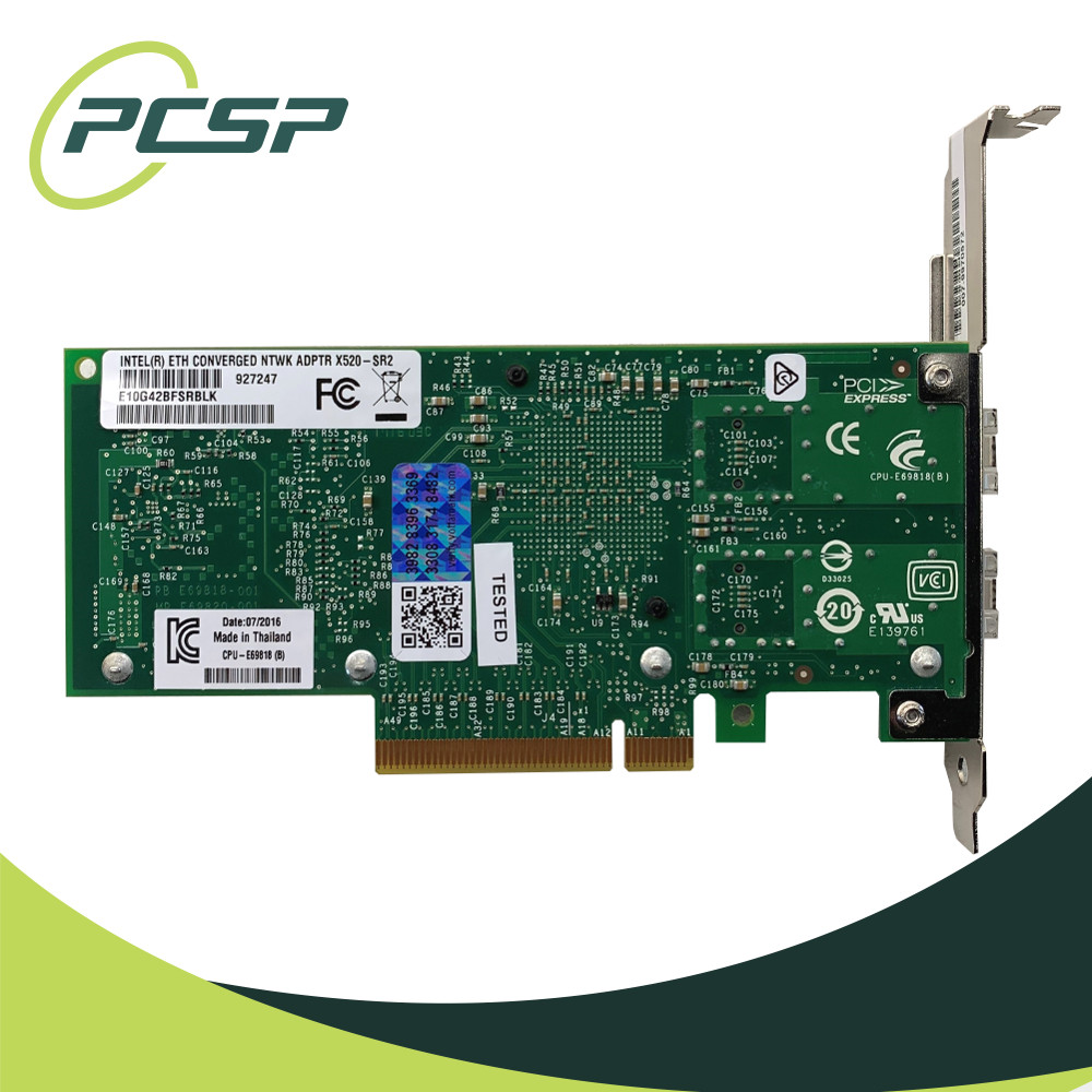 Elfca® - Scheda Di Rete 10GbE SFP Per Intel X520-DA1(Intel E10G42BTDA - Foto 6