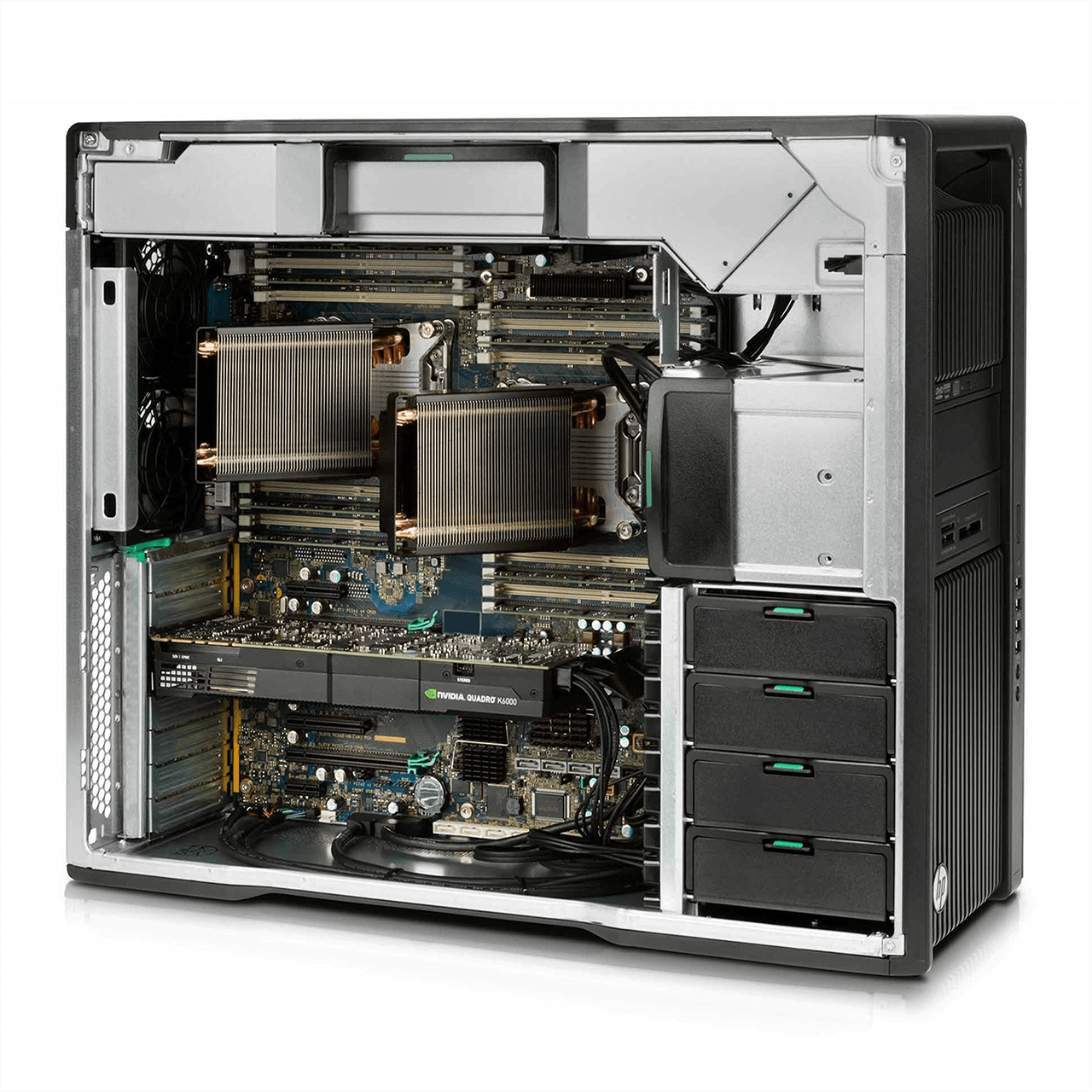 hp Z820 ワークステーション メモリ48G Xeon E5 2630 v2 Z820 Workstation HP Xeon E5-2630 v2 *2/64GB/512GB + 2TB*3