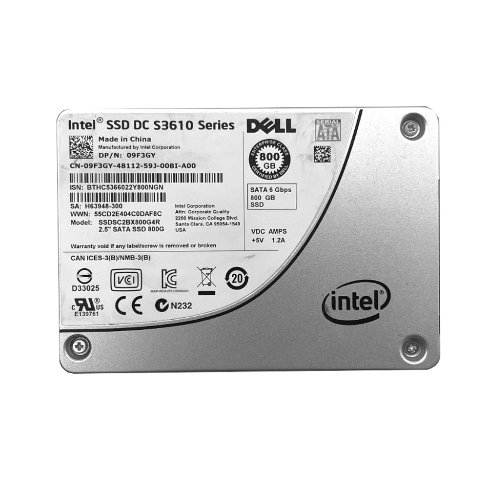 Dell Intel - S3610 - 800GB - SATA - 6GB/s - 2.5