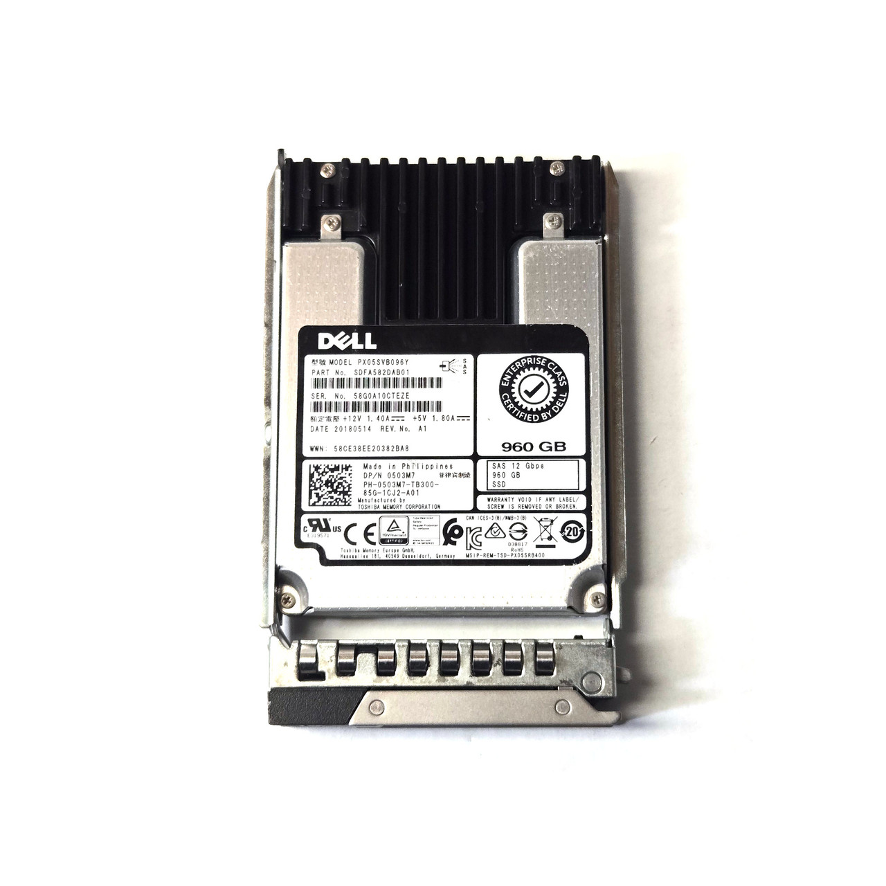 Dell - Toshiba PX05SVB096Y - 960GB 2.5