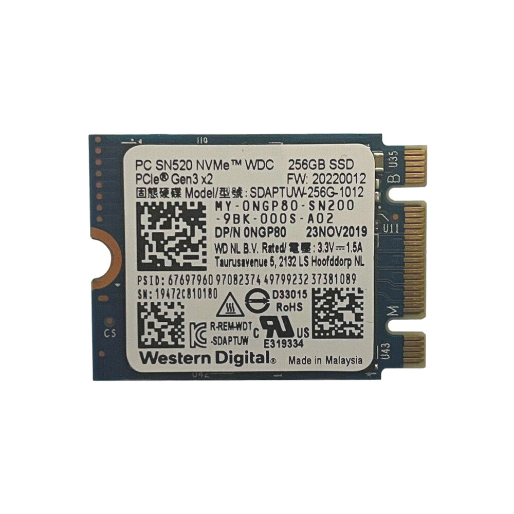 ♫DELL Vortro2521 SSD搭載 256GB♫ Dell Western Digital - SN520 - 256GB - M.2 2230 NVMe SSD