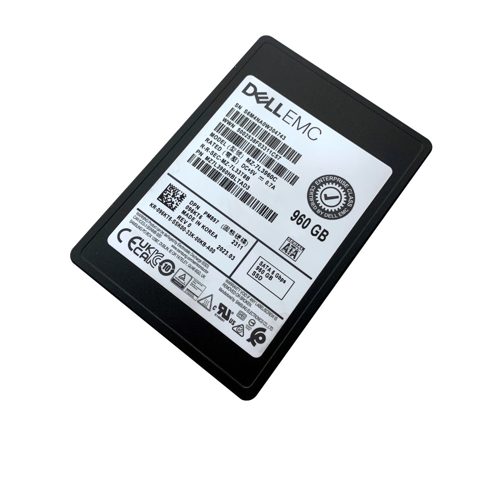 Dell EMC Samsung - PM897 - 960GB - SATA - 6GB/s - 2.5