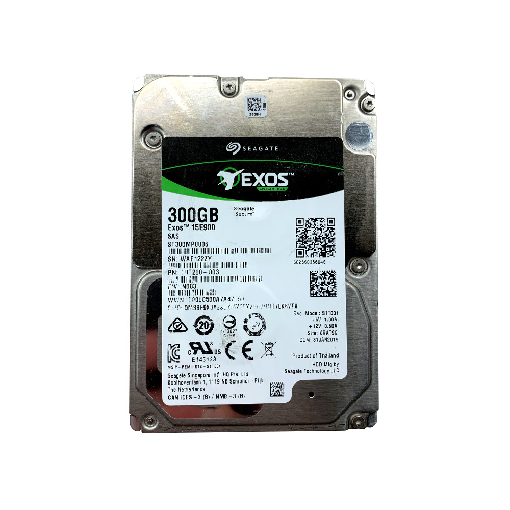 Seagate - Exos 15E900 - 300GB - SAS - 15K - 12GB/s - 2.5
