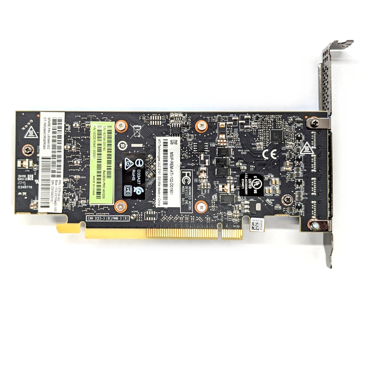 HP – AMD Radeon Pro WX 3200 – 4GB GDDR5 PCIe Graphics Card