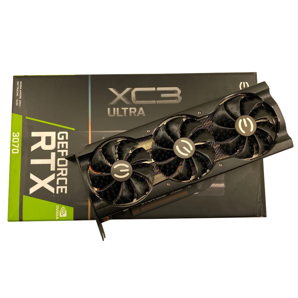 EVGA NVIDIA RTX 3070 XC3 Ultra (8GB GDDR6) Graphics Card Used