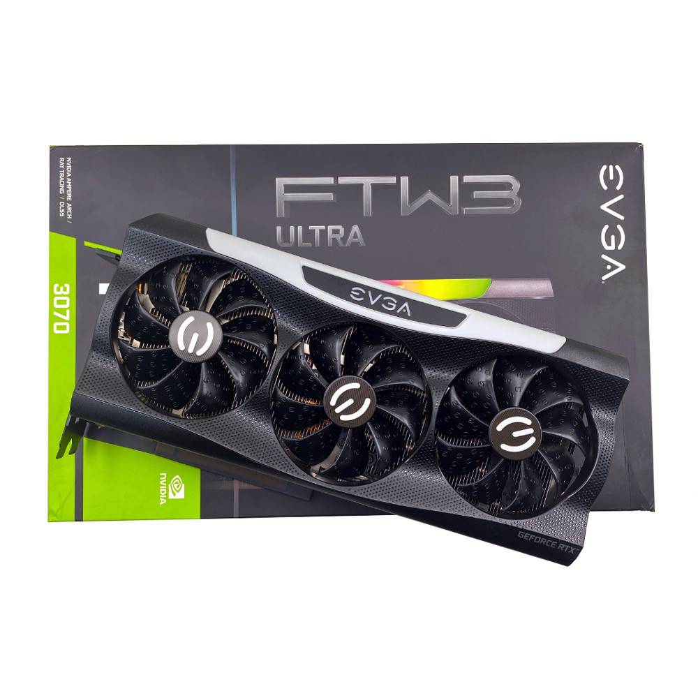 EVGA - NVIDIA RTX 3070 FTW3 Ultra (8GB GDDR6) Graphics Card - Used