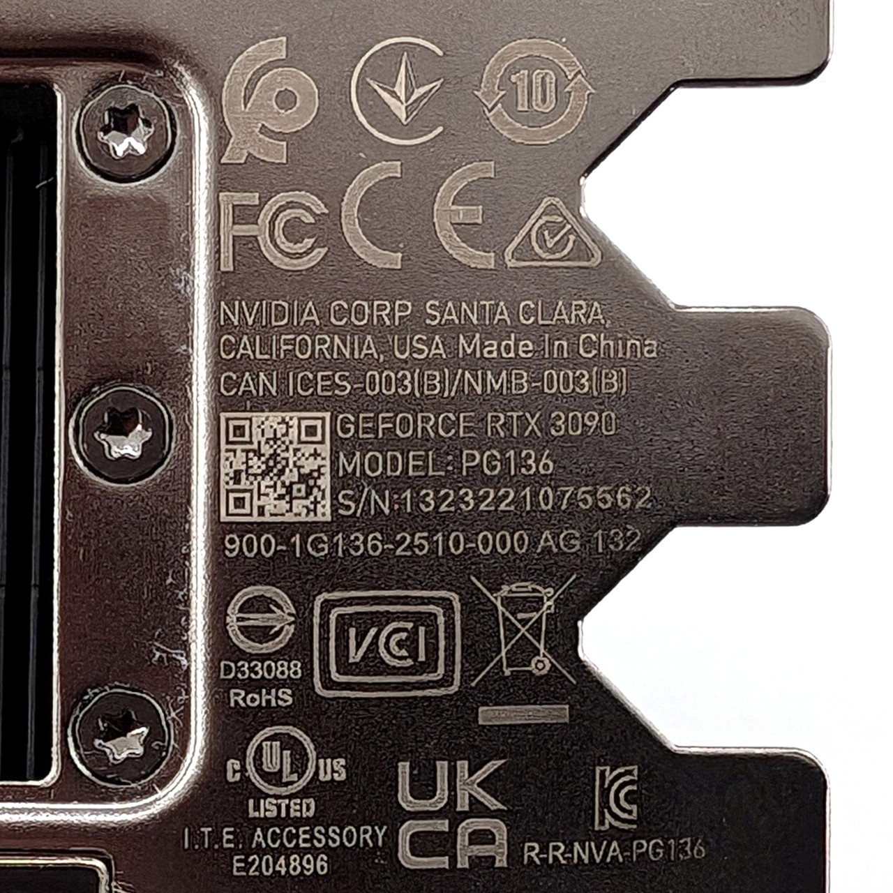 NVIDIA GeForce RTX 3090 Founders Edition 24GB GDDR6X Graphics Card