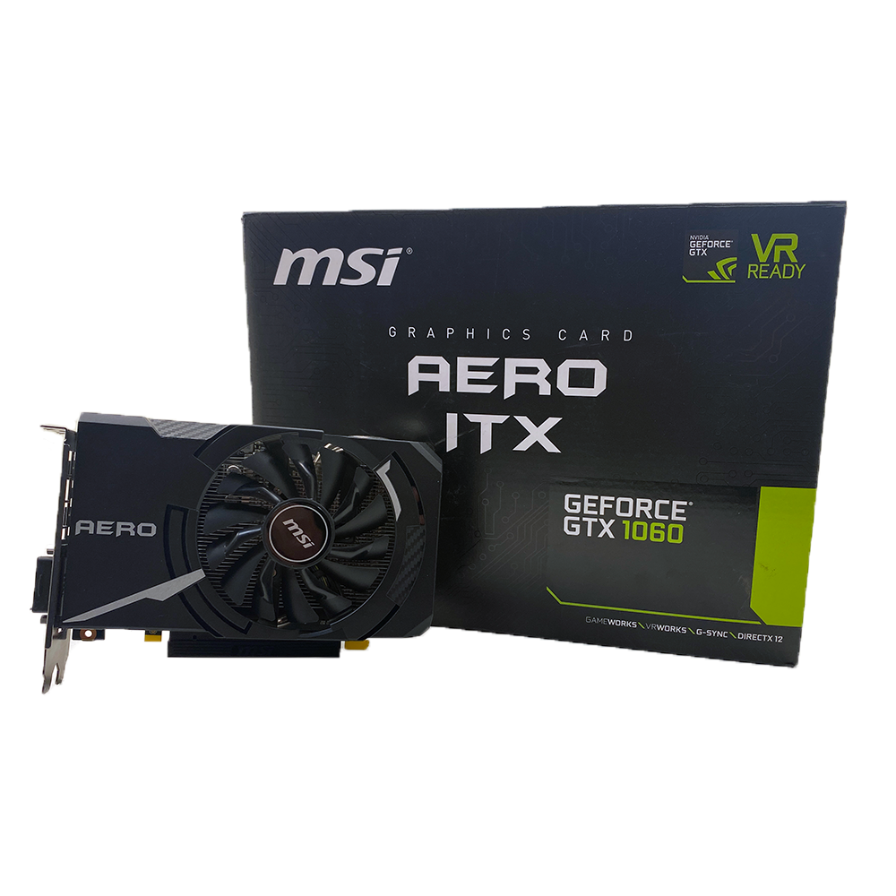 NVIDIA MSI GeForce GTX1060 6GB AERO ITX OC 【グラフィックボード