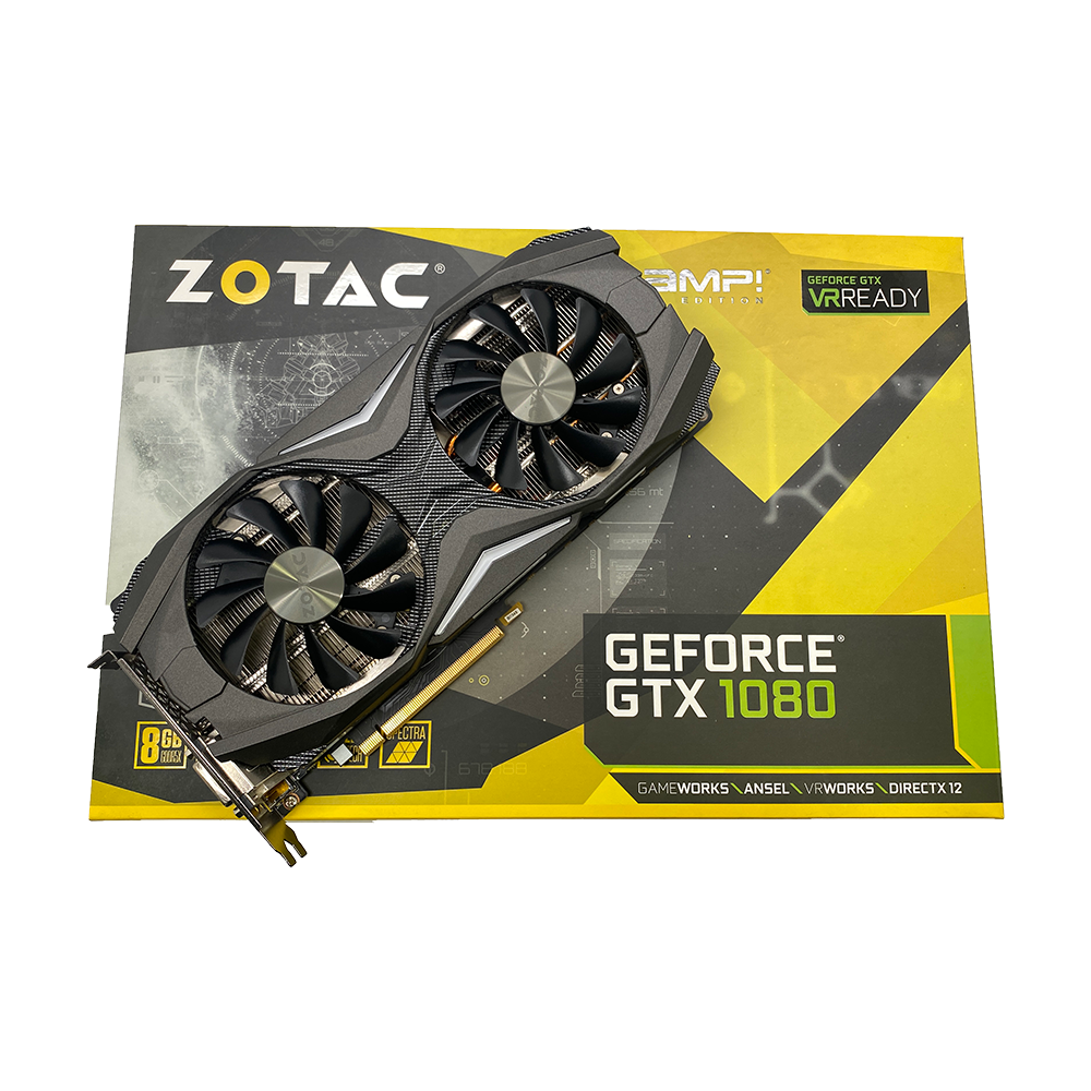 ZOTAC - NVIDIA GeForce GTX 1080 AMP! Edition (8GB GDDR5X) Graphics