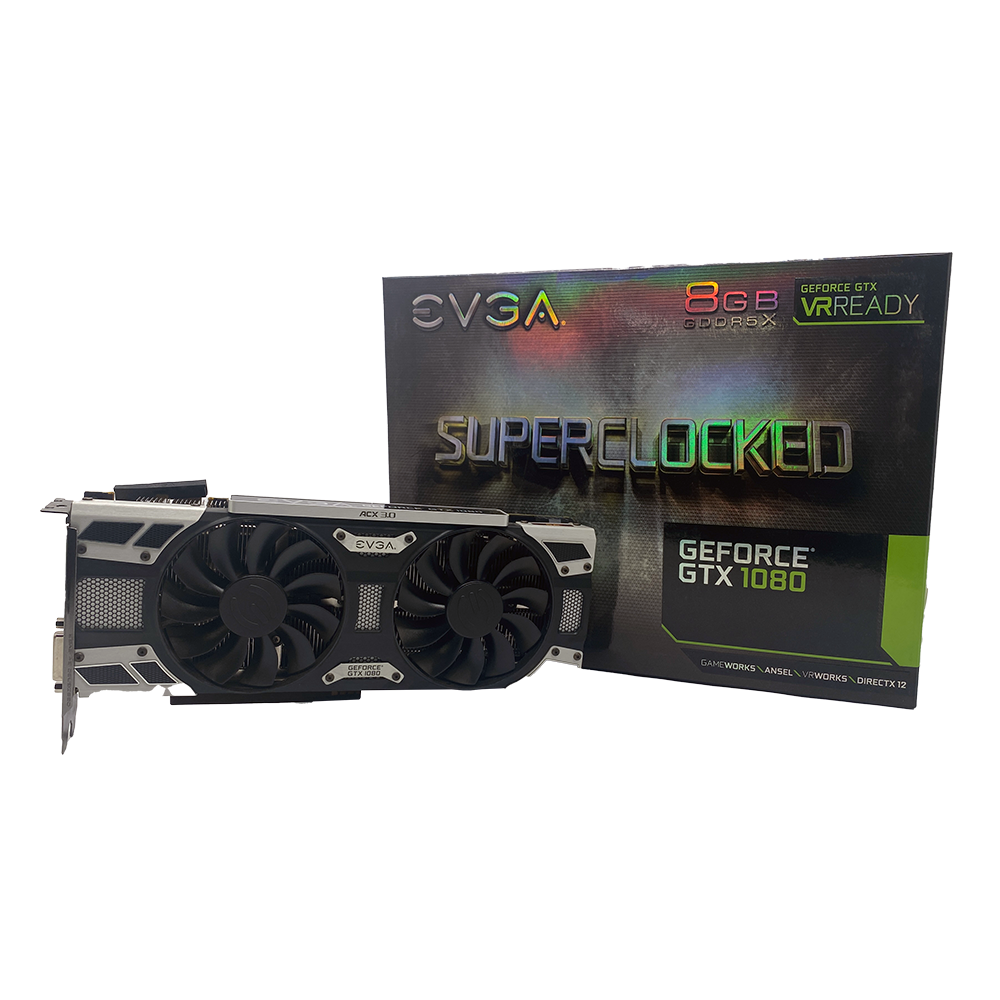 EVGA NVIDIA GeForce GTX 1080 SC ACX (6GB GDDR5) Graphics