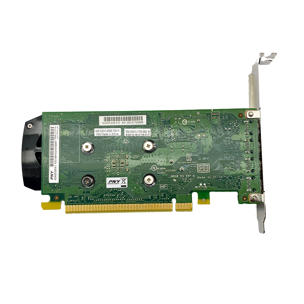PNY - NVIDIA Quadro NVS 510 (2GB DDR3) Graphics Card - Used