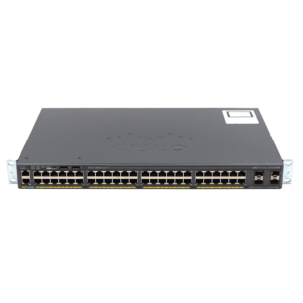 【CCNA,CCNP】Cisco891F、892FSP、Catalyst2960 Cisco Catalyst 2960-X Series Networking Switch - WS-C2960X-48TS-L