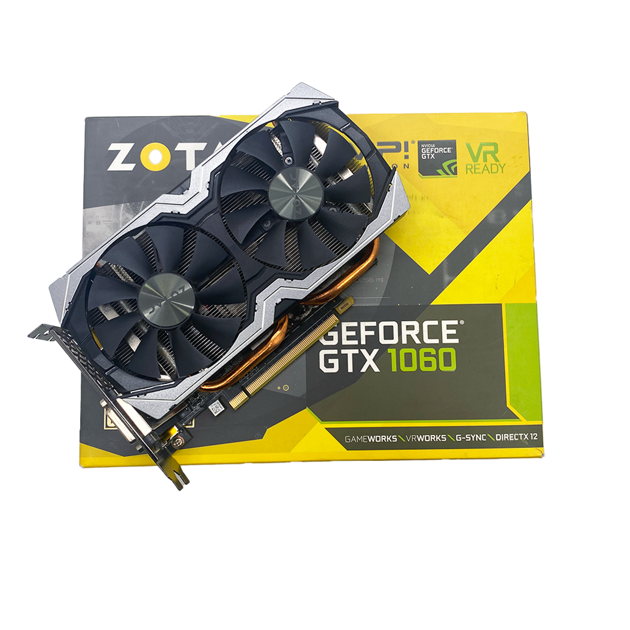 PCパーツ ZOTAC GeForce GTX 1060 6GB AMP Edition Amazon | ZOTAC Geforce GTX 1060 6GB AMP Edition グラフィック