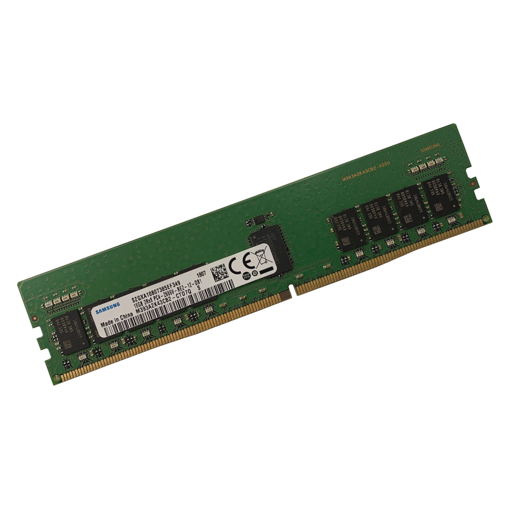16GB Samsung 2Rx8 2x 21300MHz (PC4-2666V) Samsung 16GB 2Rx8 PC4
