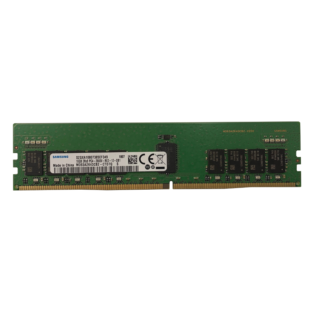 Samsung - 16GB - PC4-2666V-R - 2Rx8 DDR4 ECC REG RDIMM