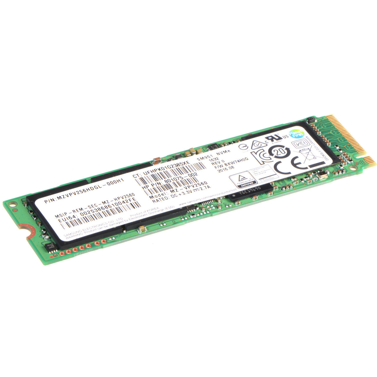 HP – Z Turbo Drive M.2 PCIe Adapter Card + 2TB NVMe SSD - (742006-005)