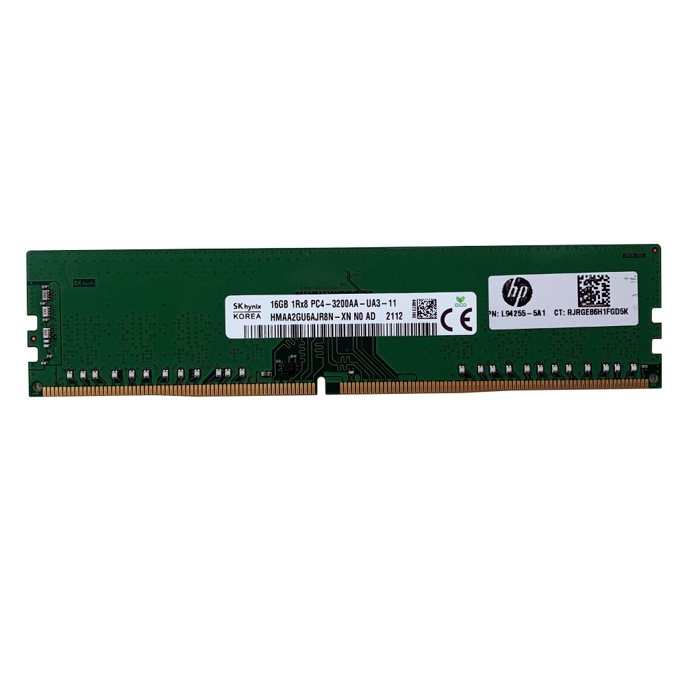 Hynix - 16GB 1Rx8 PC4-3200AA-U - Non-ECC Unbuffered DDR4 Memory