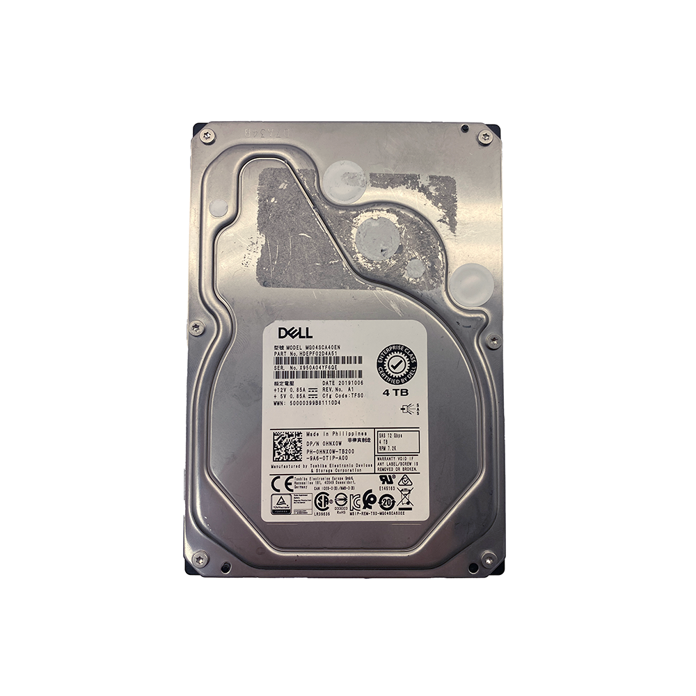 Dell - Toshiba MG04SCA40EN 4TB 7.2K 12GB/s 3.5