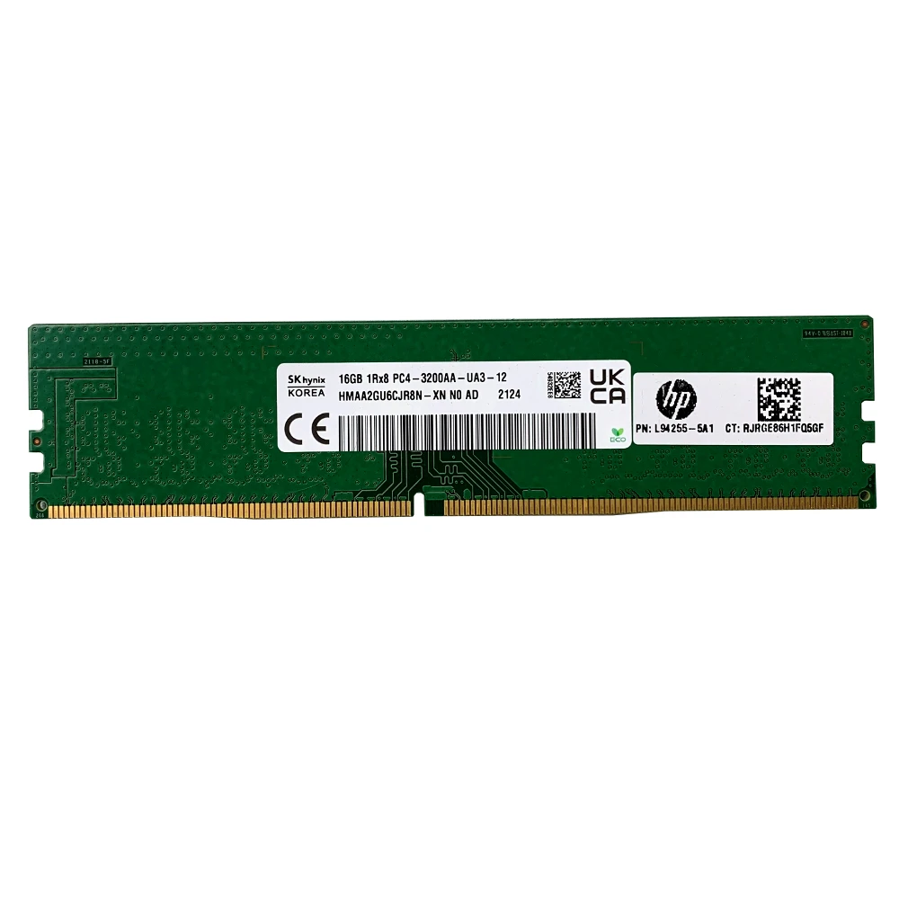 Hynix - 16GB - PC4-3200AA-U - 1Rx8 DDR4 UDIMM Non-ECC