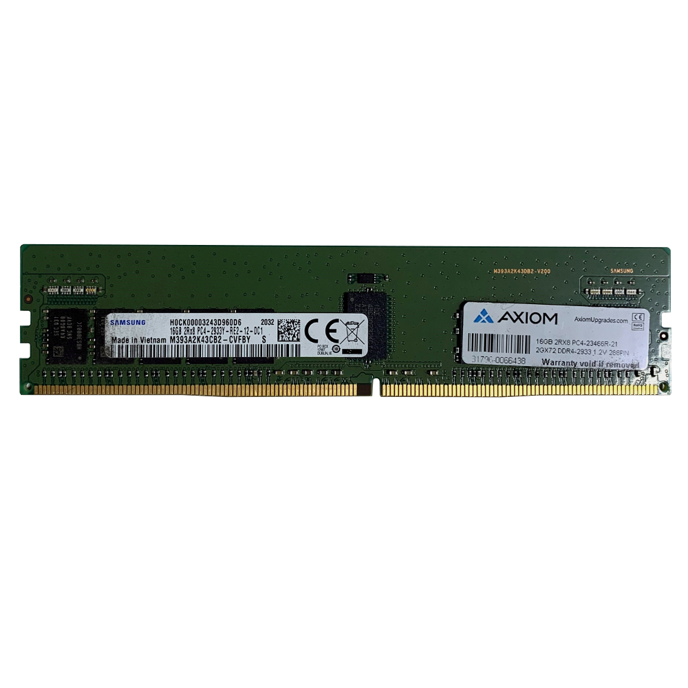 16GB PC4 (DDR4) 2933 MHz 2933Y-R 2Rx8 Memory - M393A2K43CB2-CVFBY