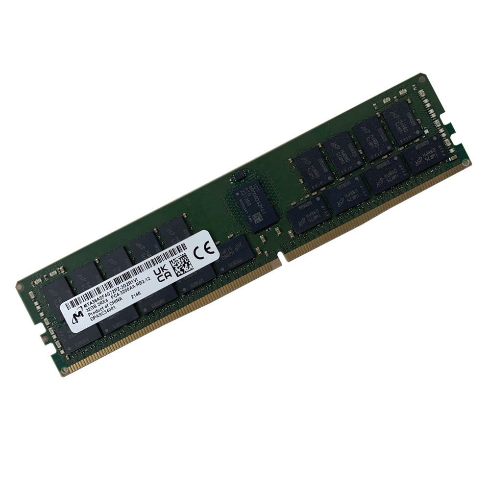 32GB PC4 (DDR4) 2666 MHz 3200AA-R 2Rx4 Memory - MTA36ASF4G72PZ