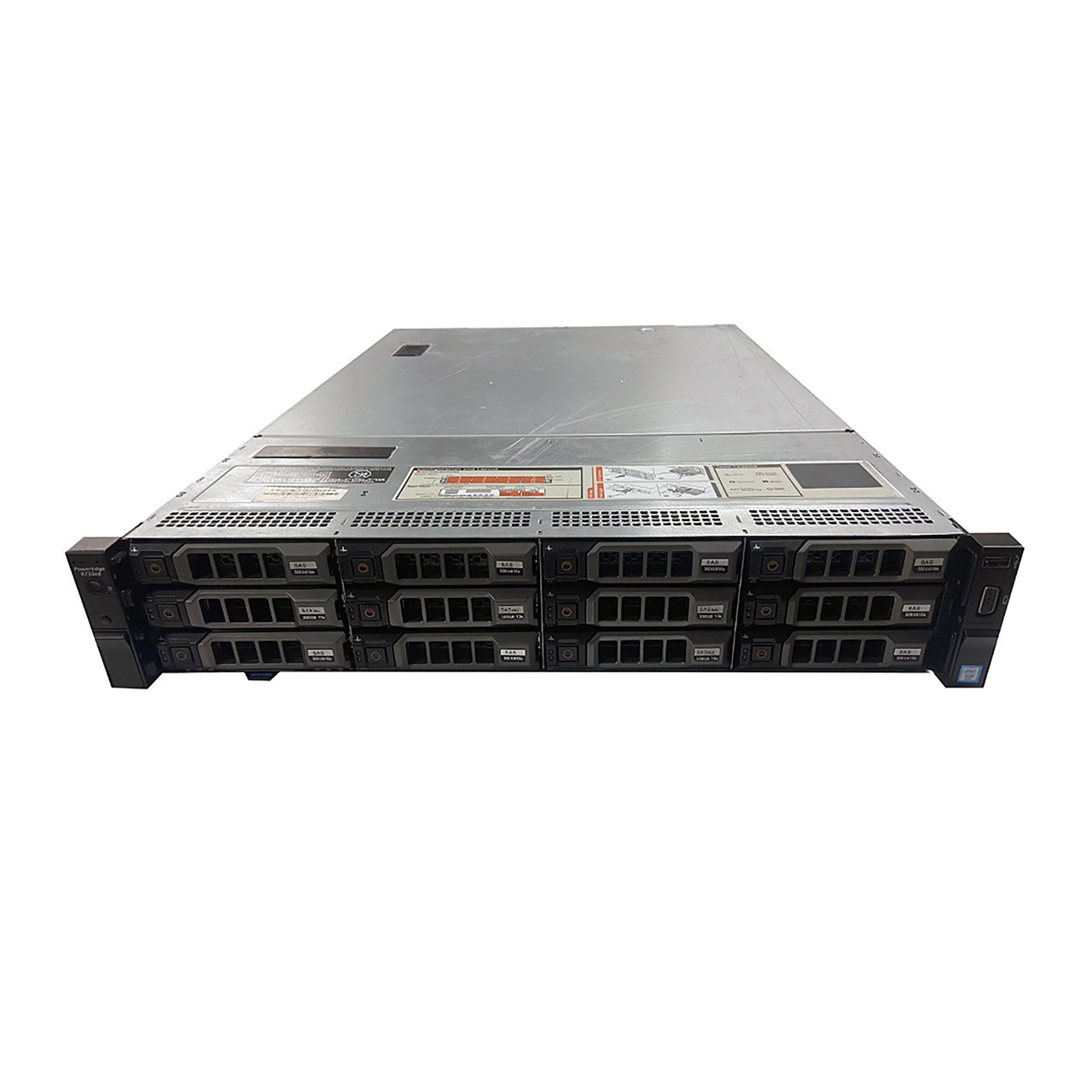 Dell PowerEdge R730XD 14B LFF - 2x E5-2643 v3 3.4GHz 6 Core - 64GB