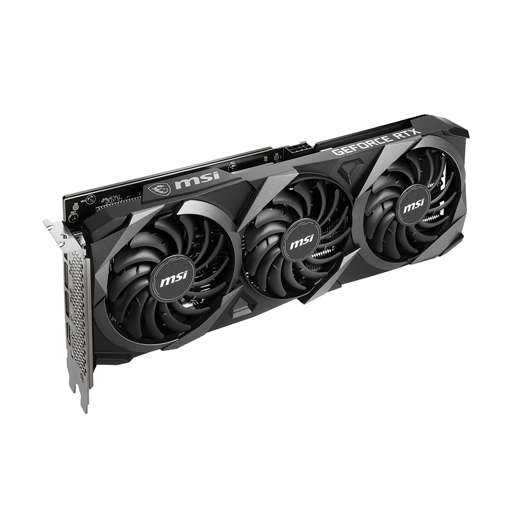 MSI - NVIDIA GeForce RTX 3060 Ventus 12G OC (12GB GDDR6) PCI-E GPU