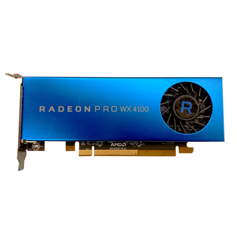 Dell - AMD Radeon Pro WX 4100 (4GB GDDR5) 4x Mini-DisplayPort Low