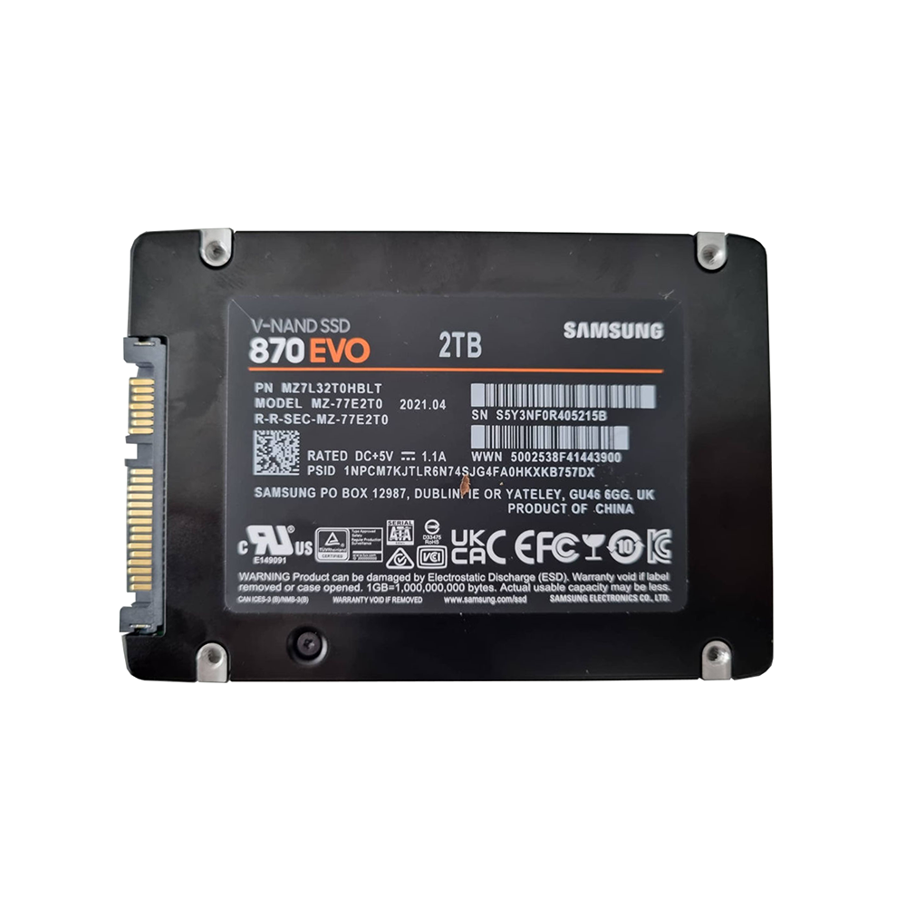 Samsung - Samsung 870 EVO 2TB SATA 6GB/s 2.5