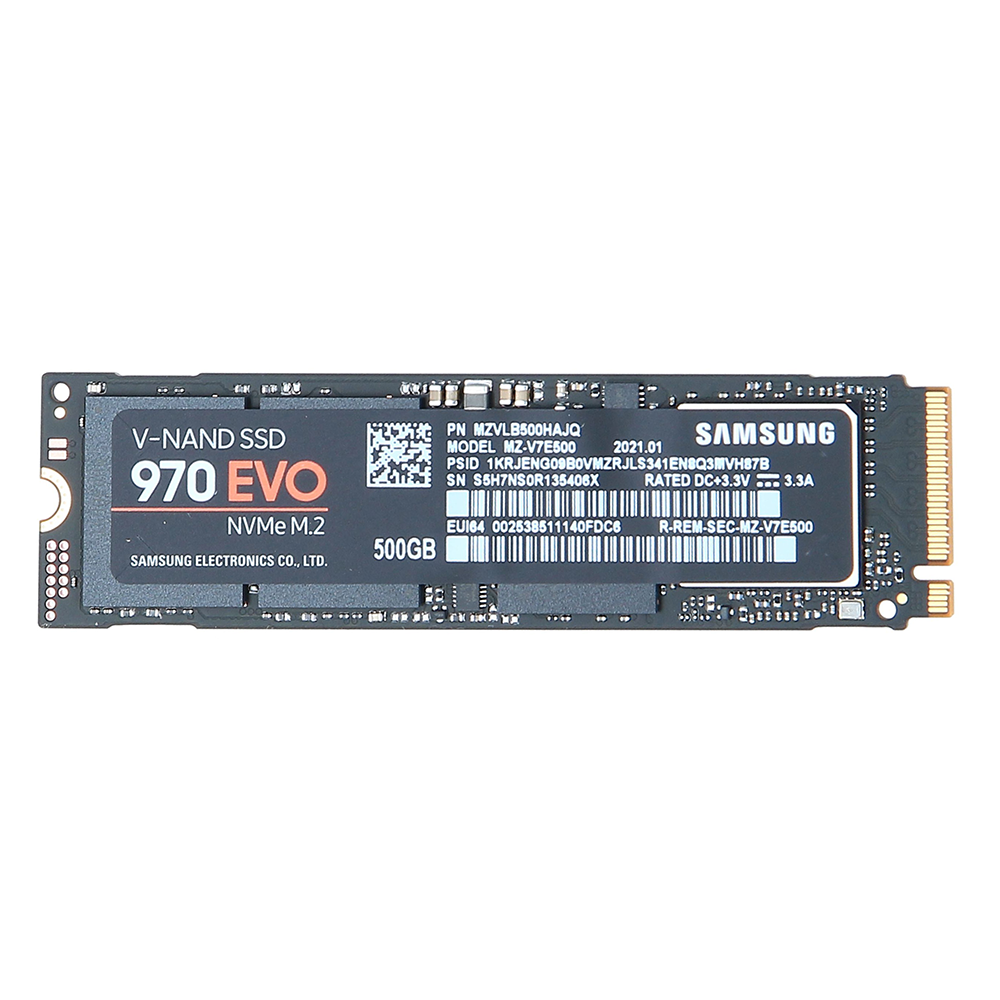 Samsung - MZ-V7E500 500GB NVMe M.2 2280 SSD - Used (MZVLB500HAJQ)