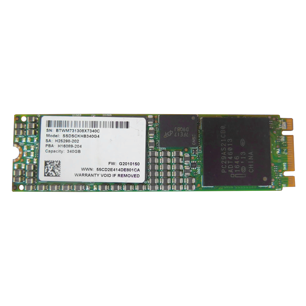 Intel - DC S3500 Series SSDSCKHB340G4 340GB 6GB/s 2280 M.2 SATA 