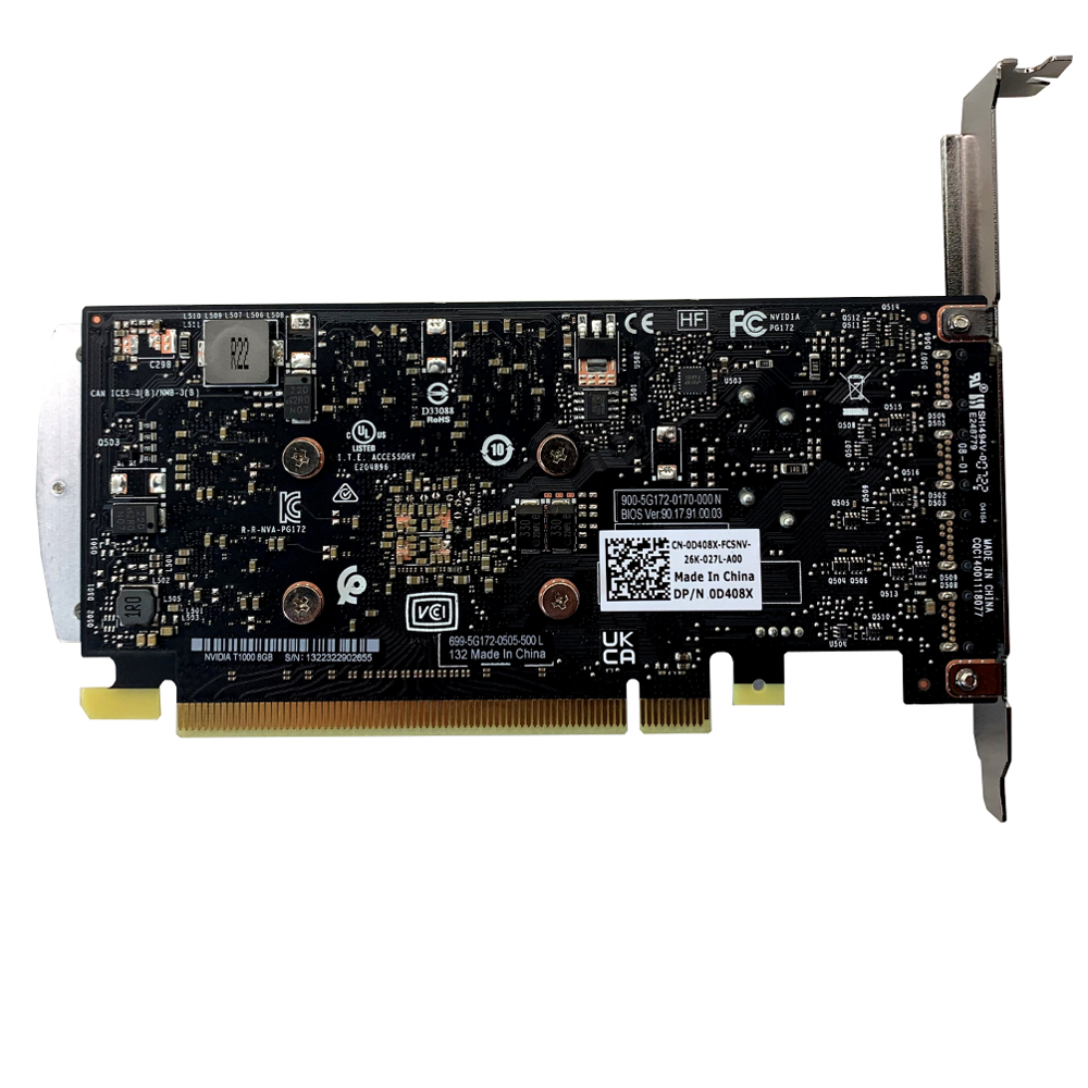 Dell - NVIDIA Quadro T1000 (8GB GDDR6) 4x Mini DisplayPort High
