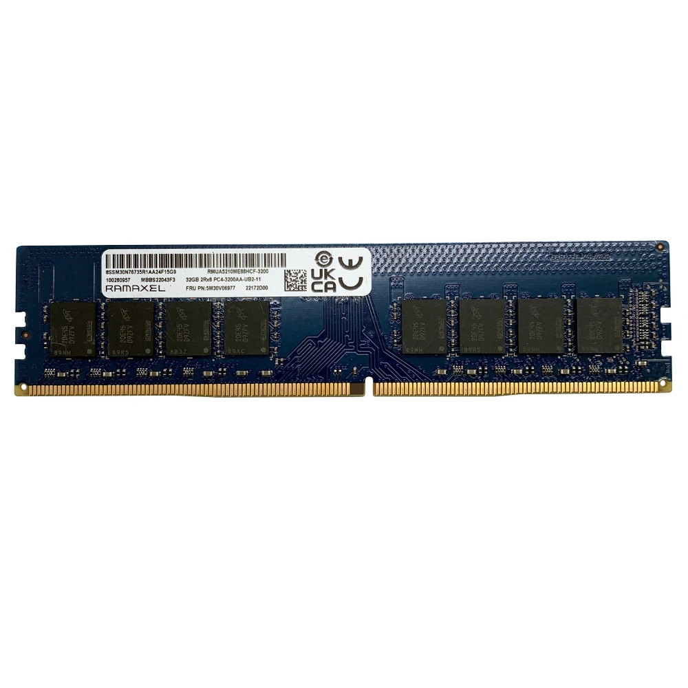 Ramaxel - 32GB - PC4-3200AA-U - 2Rx8 DDR4 UDIMM Non-ECC